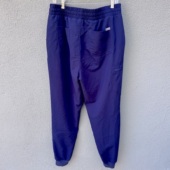Figs Zamora Jogger Navy Blue Scrub Pant | Size XL Tall - Picture 3 of 5